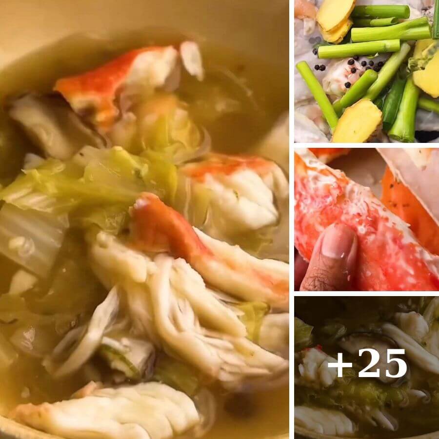 How to Make Cozy Crab Soup with Shiitake and Napa Cabbage