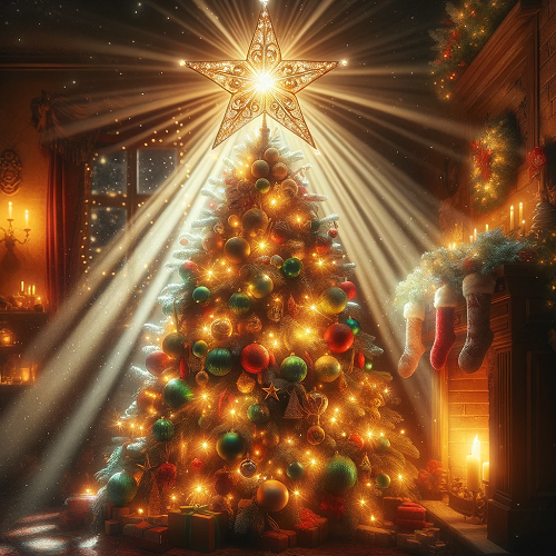 The Star on Christmas Tree Lane