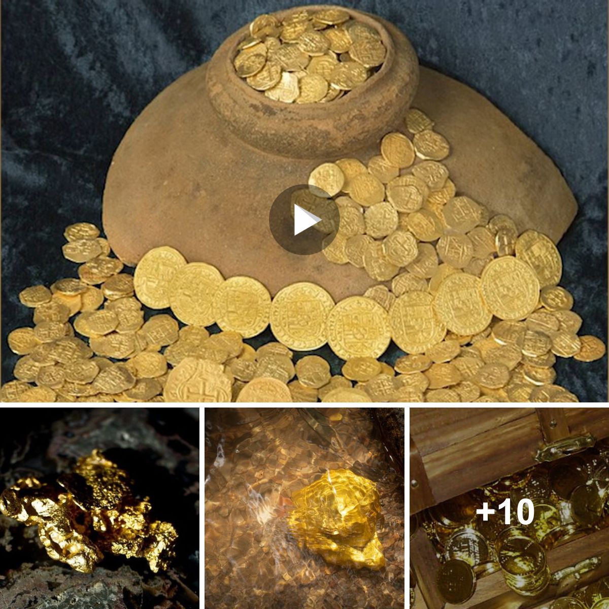  Treasure Hunting Beneath the Ocean: Discovering Enormous Gold Reserves and Ancient Gold Coins