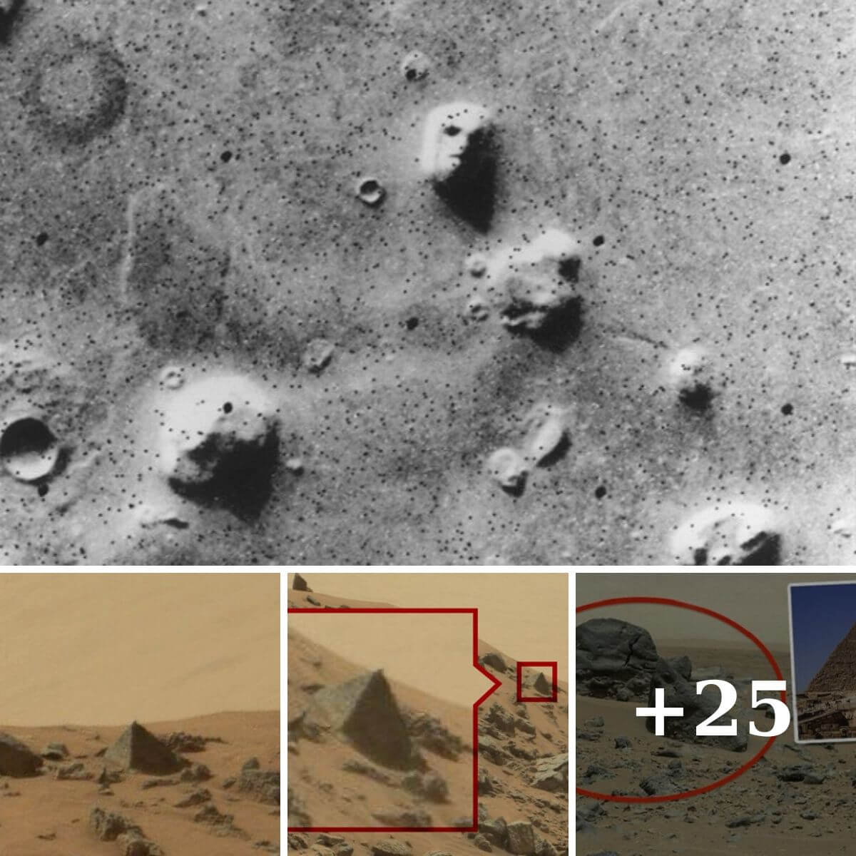 Martian Mysteries: The Discovery of Two 'Alien Pyramids' on Mars