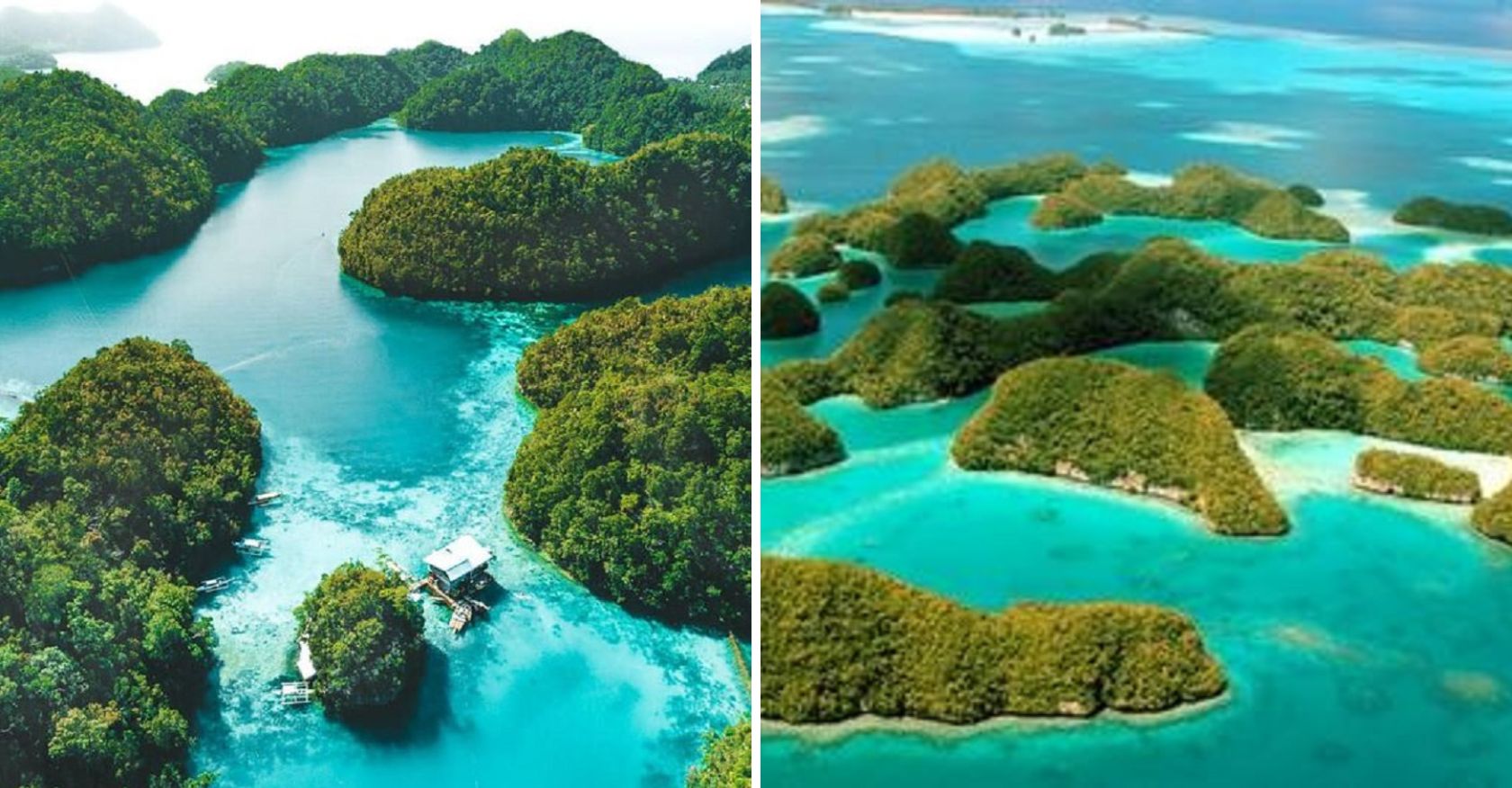 Exploring Palau's Marvels from Above: A Breathtaking Aerial Perspective of the Nation's Stunning Landscapes and Aquatic Wonders