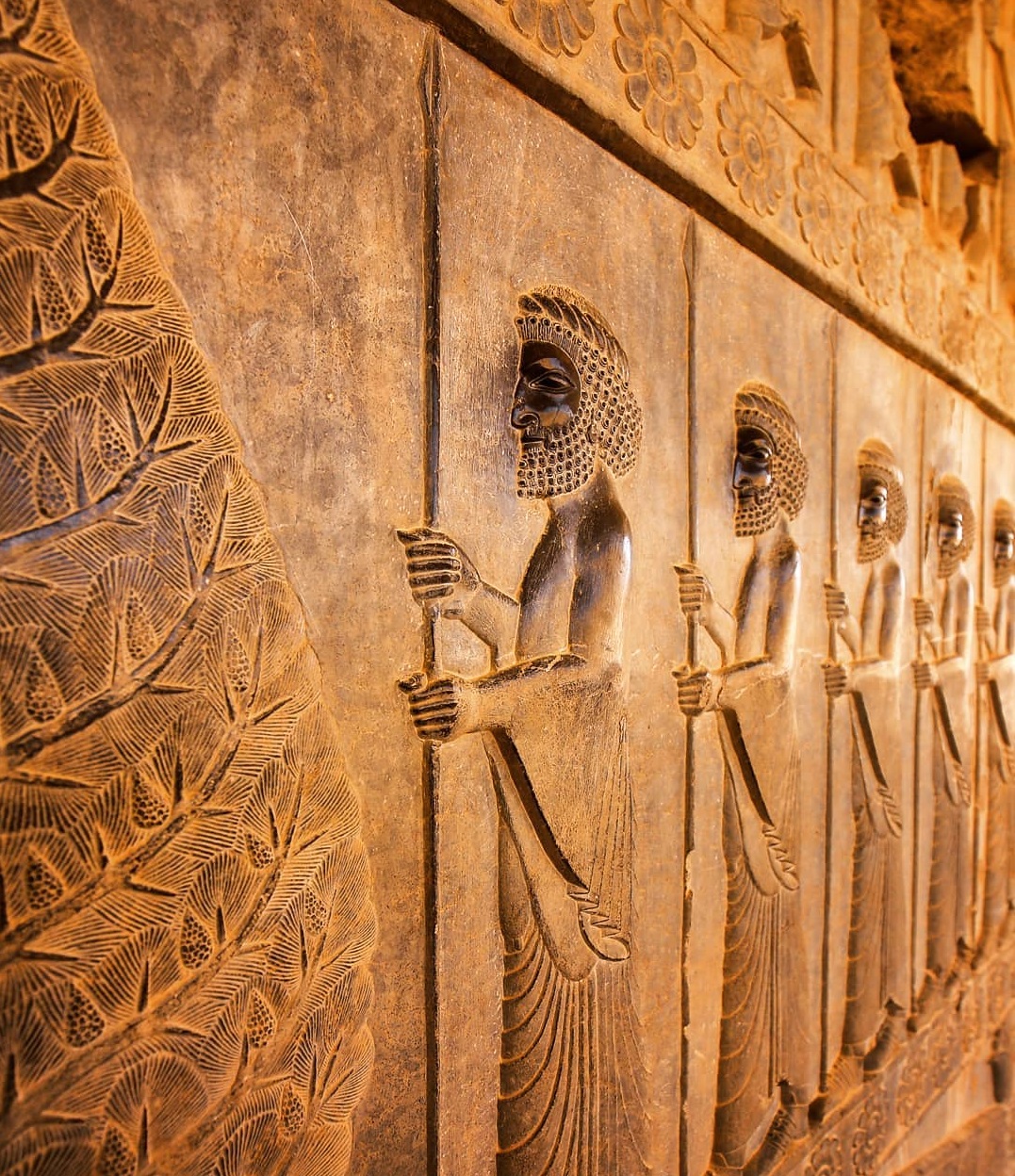 Exploring the Enigmatic Reliefs of Achaemenid Warriors at Persepolis, Iran