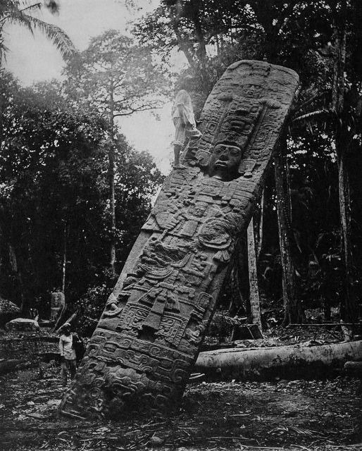 Unveiling the Grandeur of Stela E: A Maya Civilization's Masterpiece