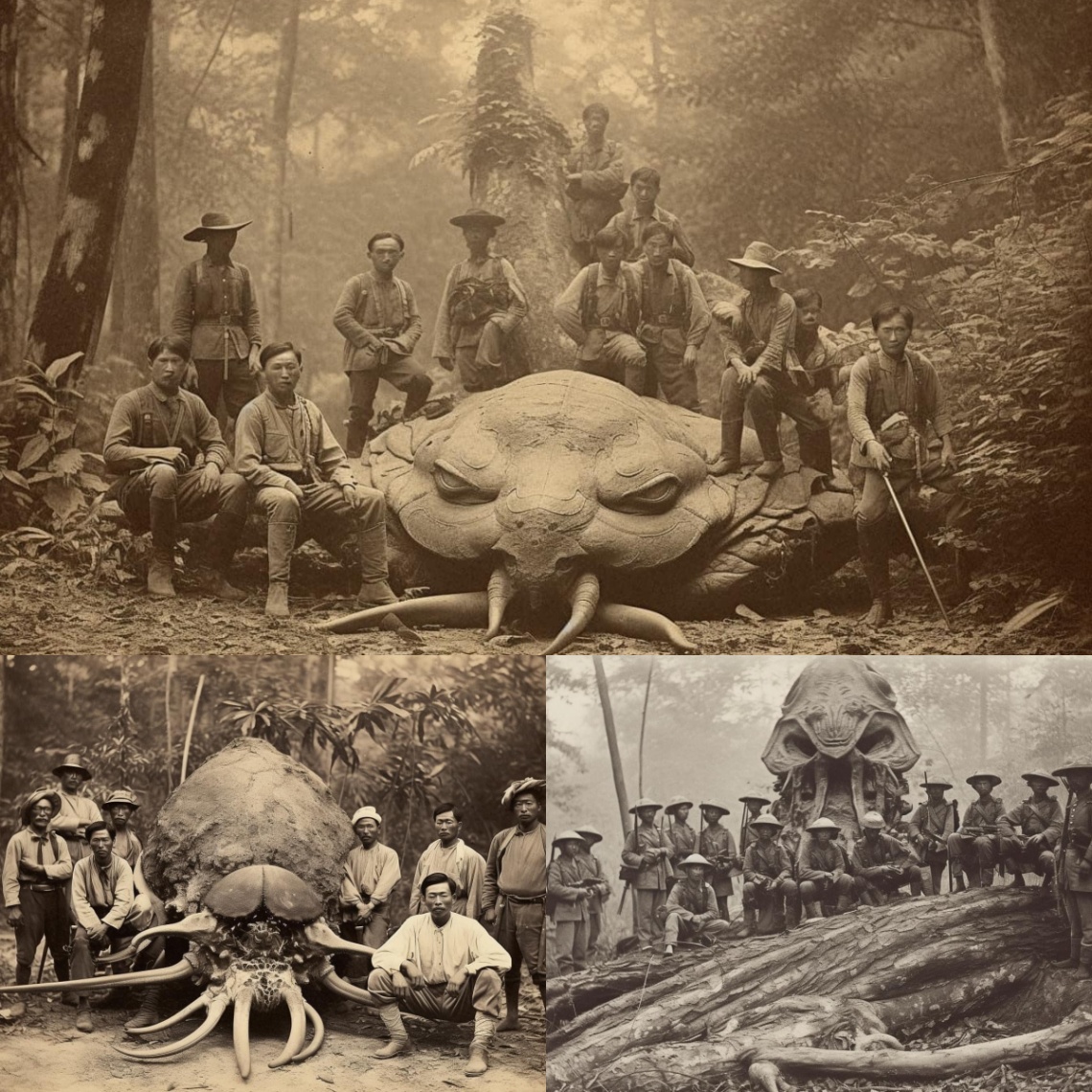  Intriguing Hunts: Unveiling Captivating Images of Noble Pursuits in King Rama V's Thailand