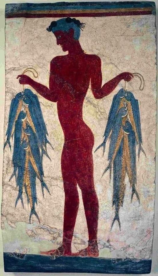 A Glimpse into Bronze Age Life: The Fisherman Fresco of Akrotiri