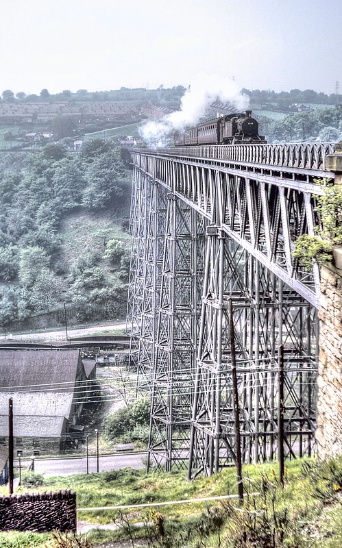 Crumlin Viaduct in Wales was the tallest railway viaduct in the UK.