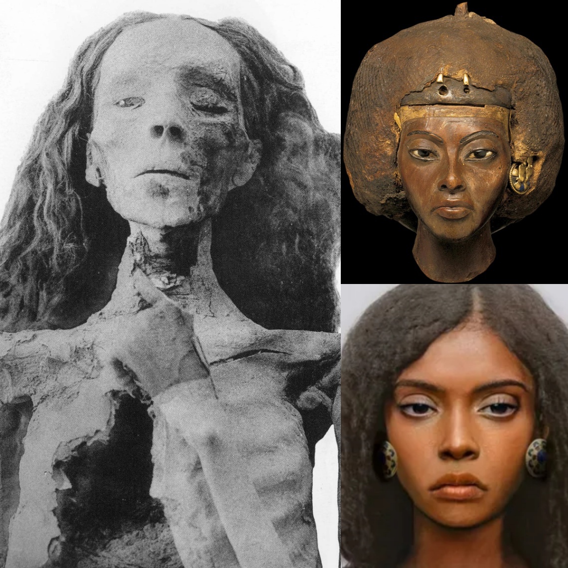 FACTS: Tiye (also known as Tiy, 1398-1338 BCE) was a queen of Egypt of the 18th dynasty.