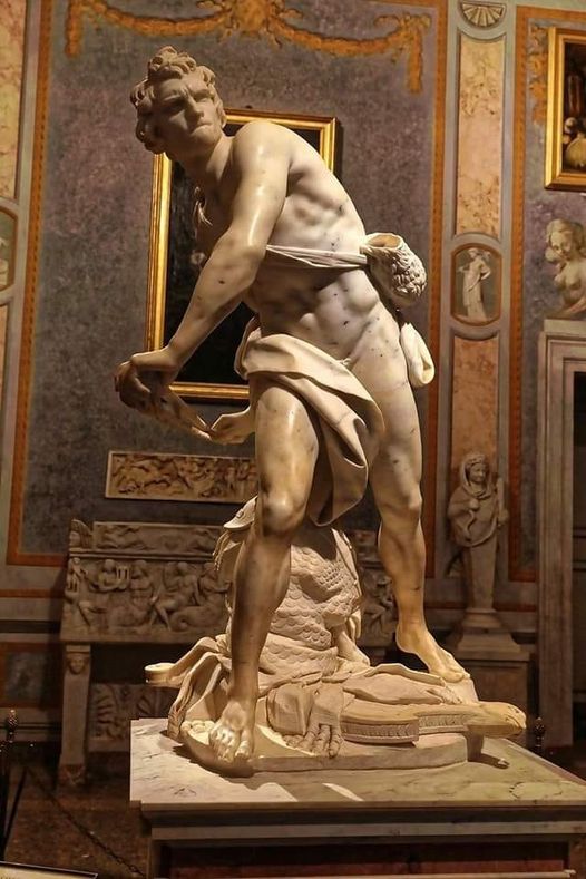 The Intensity of Motion: Bernini's "David" at Borghese Gallery