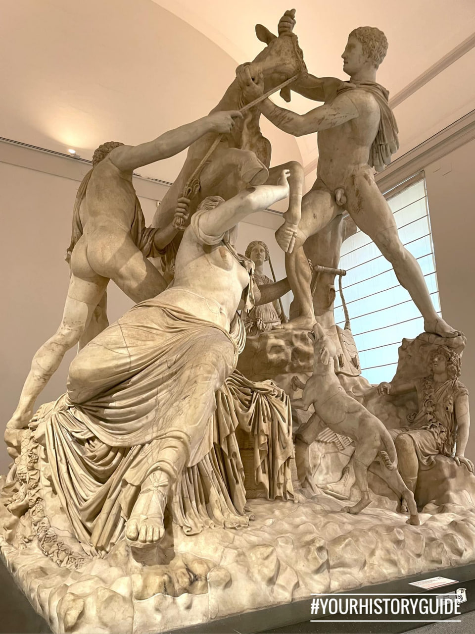 Title: Unveiling the Magnificence of the Farnese Bull: A Marvel of Ancient Sculpture