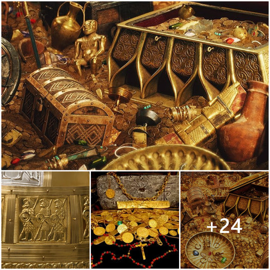 One of the greatest finds in the history of archeology: King Penda’s £3 million ‘treasure’ of 6,000 gold artefacts in 650 AD found by amateur prospector ‎