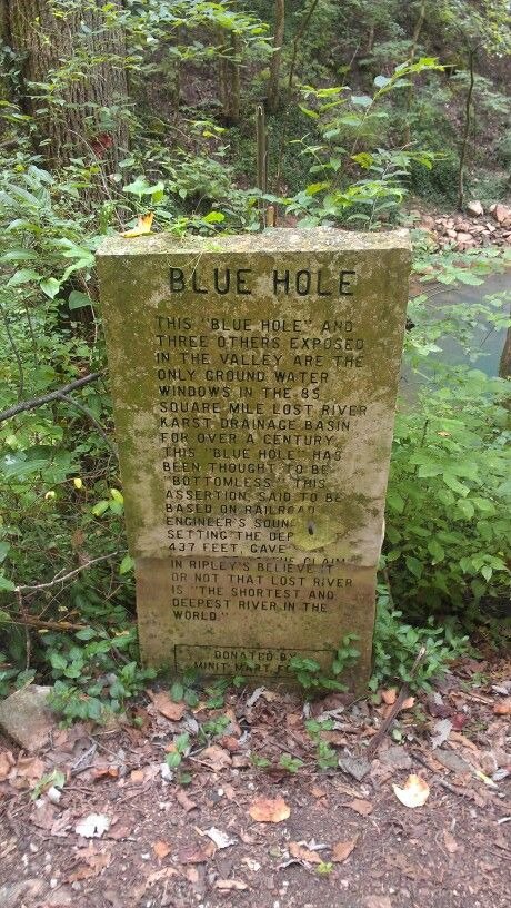 The Mystery of the Blue Hole: Exploring the Depths of the Lost River Karst Basin
