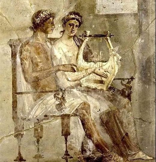 Melodies of Antiquity: The Intimate Roman Fresco of Pompeii