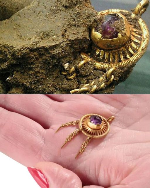 Metal Detectorist Discovers Gold Hat Pin From 1485 Belonging To King Edward IV