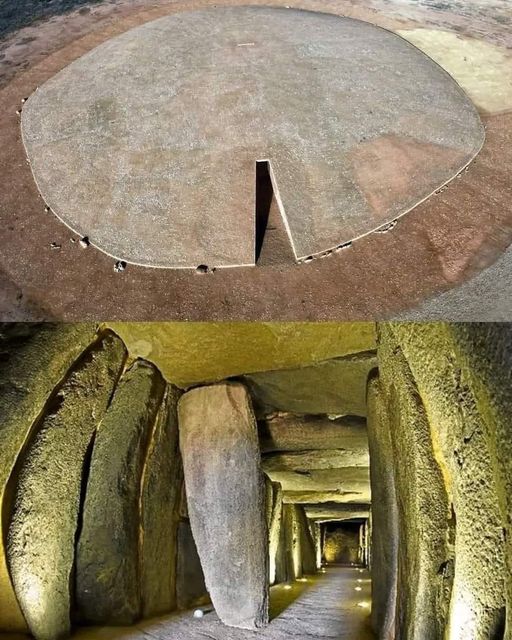 Discovered in 1922, Dolmen de Soto is located in the municipality of Trigueros (Huelva), Iberia.