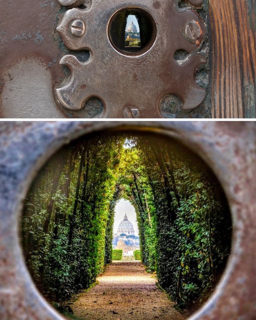Unlocking the Mystery of the Aventine Keyhole: A Glimpse into Three Countries at Once