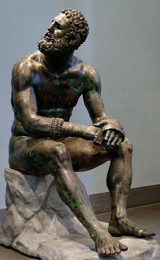 "THE BRUTAL BEAUTY OF AN ANCIENT MASTERPIECE: PALAZZO MASSIMO’S BOXER AT REST READ MORE: "