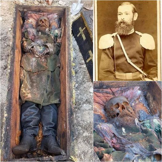Revealing the Past: The Remarkable Unearthing of a 19th-Century Russian Soldier's Grave in Turkey