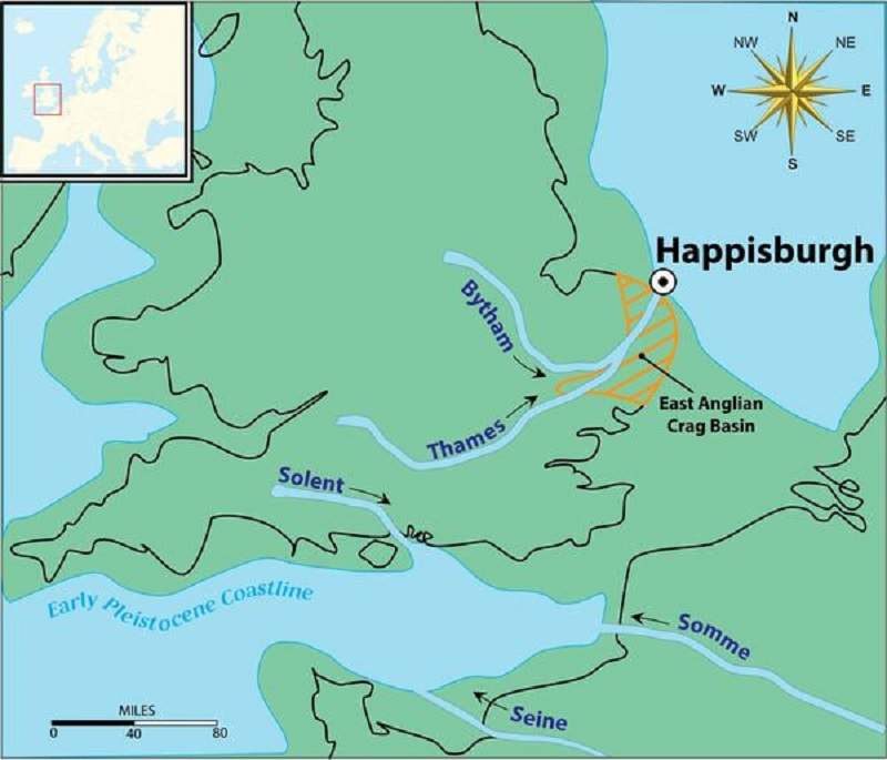 The Early Pleistocene Map of Happisburgh and the Hominin Settlement