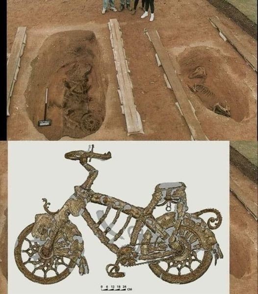 A bike found in a medieval tomb tells us we need to question our history.