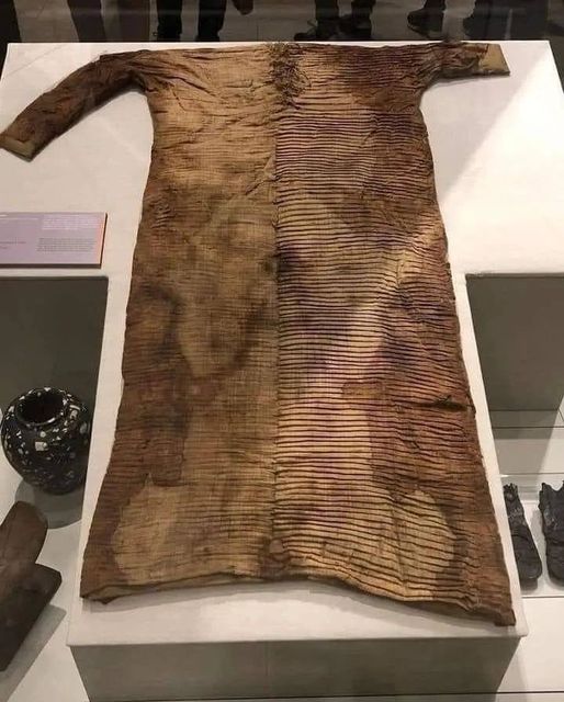 Amazing 4,500-Year-Old Egyptian Bead-Net Dress Found In Giza Tomb Restored