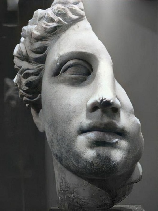 The Alluring Mystery of a Greek Goddess: A Majestic Marble Bust