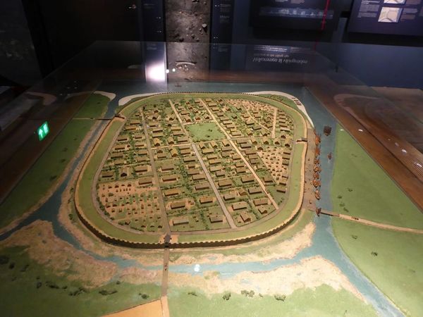 The fortified Viking Age town of Aros, now known as Aarhus, is located in Denmark.
