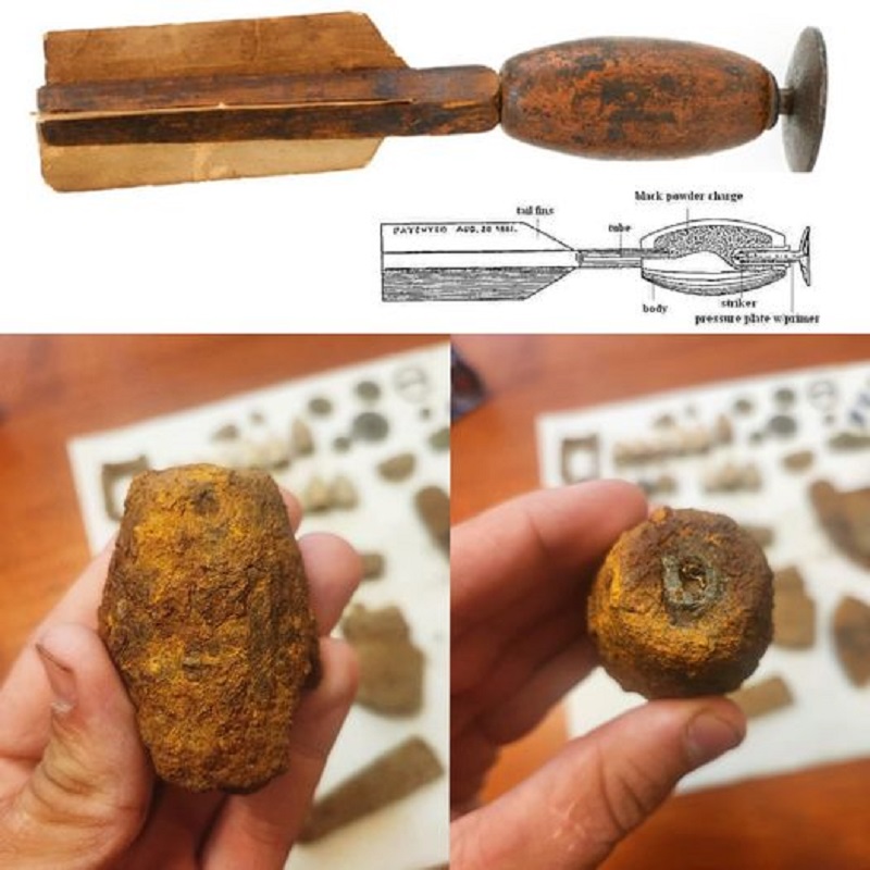 Discovery of a Civil War Hand Grenade: A Glimpse into History from Nashville, Tennessee