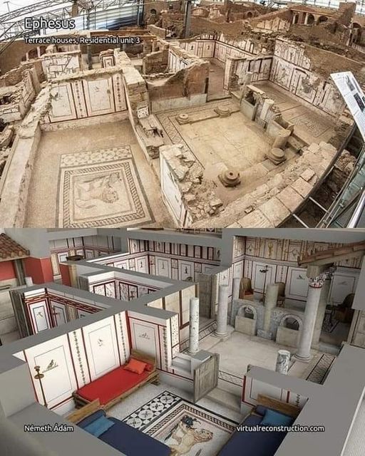Reconstruction of a Terraced House in Ephesus, Turkey