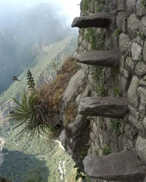 Huayna Picchu: The Stairs of Death Peru