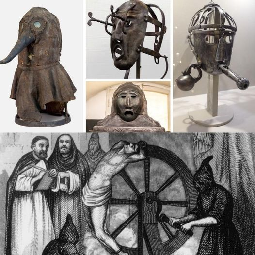 discovered 200-year-old "Soyjak" torture masks and brutal tortures. Crafted from German copper...