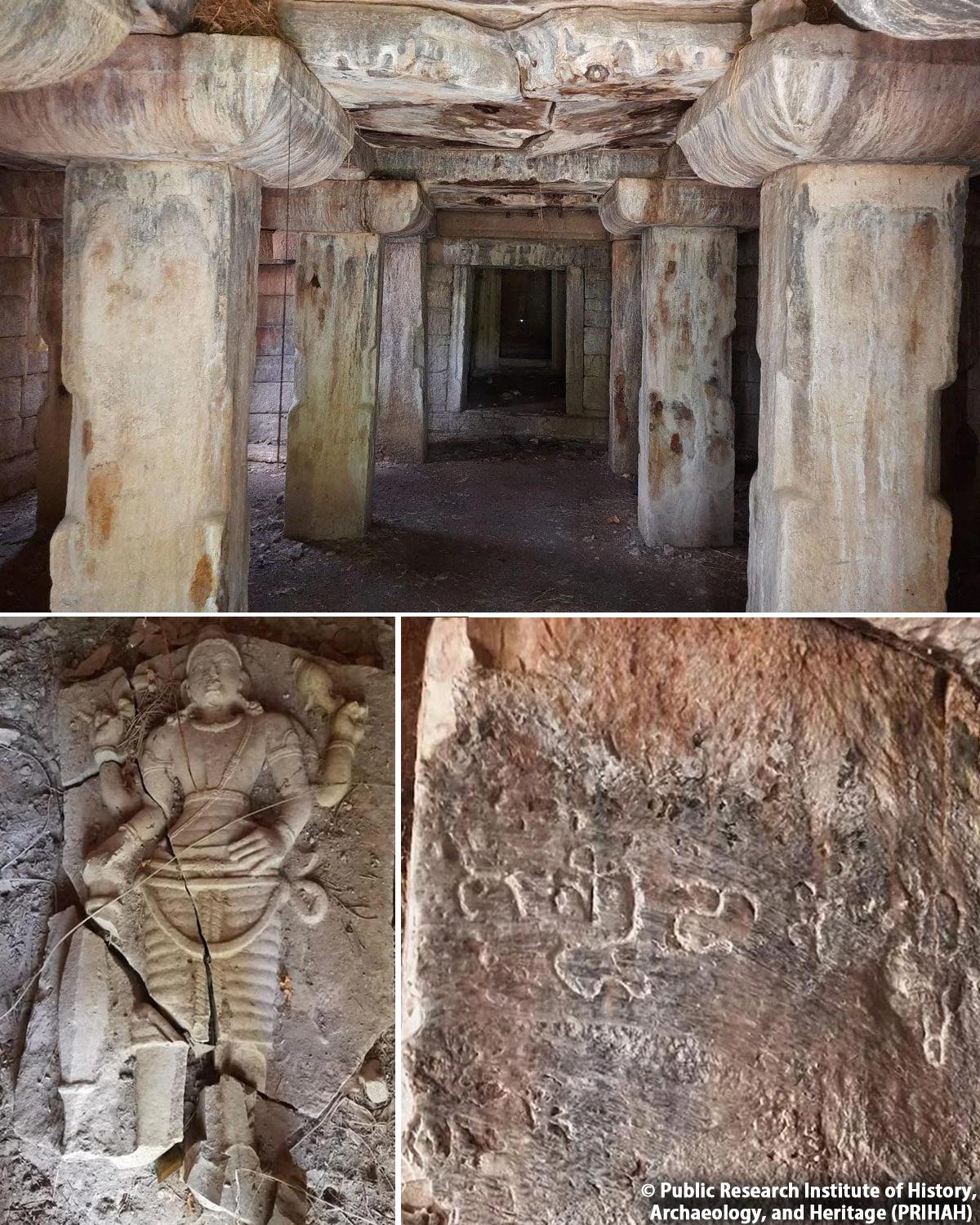 1,300-year-old temples from the Badami Chalukyan era discovered in India