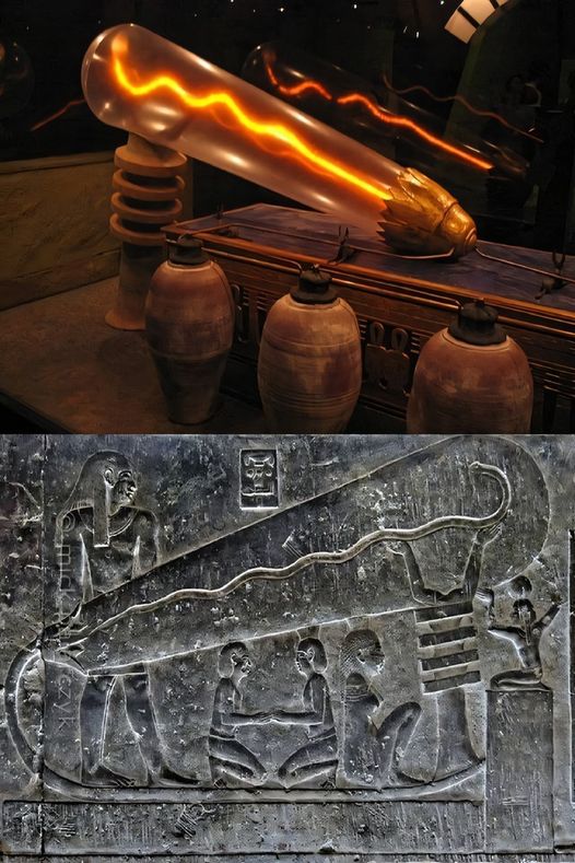 Nikola Tesla confirms “Ancient Egypt used wireless power.” 