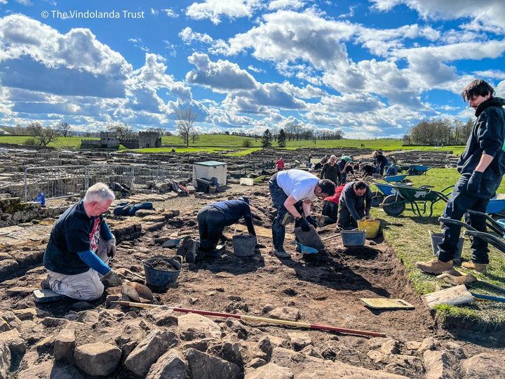 Sunshine and Excavation: A Perfect Day at Roman Vindolanda