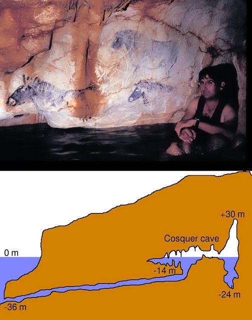 The Paleolithic Mysteries Of The Underwater 'Cosquer Cave' In France