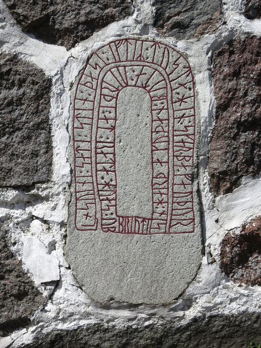 The Glemminge stone, or DR 338, is a Viking Age runestone engraved in Old Norse with the Younger Futhark runic alphabet.