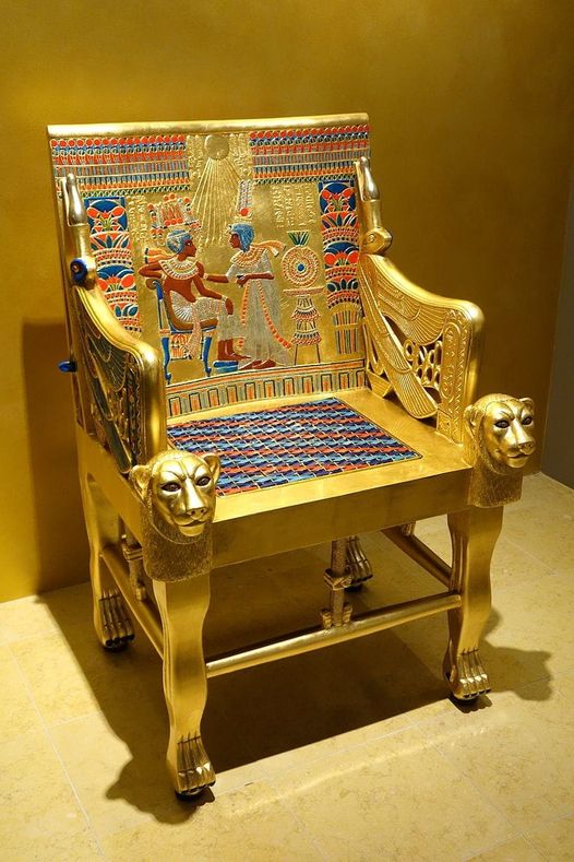 Golden Throne of Tutankhamun