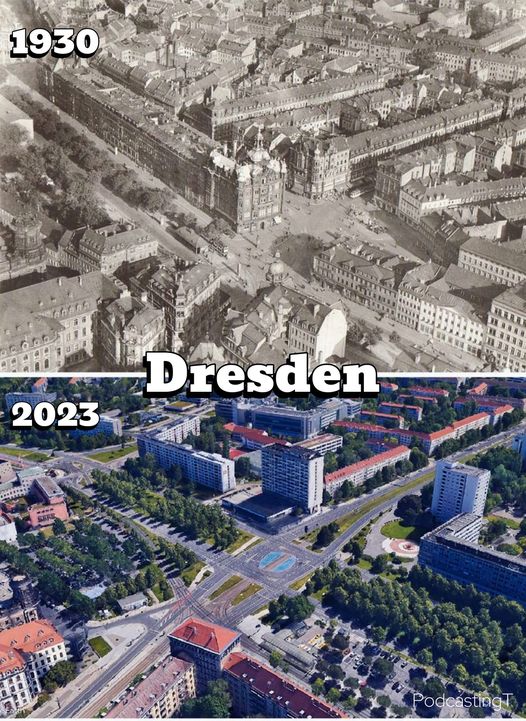 The Most beautiful Place Dresden  1930 ~ 2023
