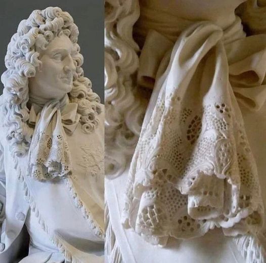 Unveiling the Elegance of the Marble Lace Neckerchief: A Tribute to French Nobility