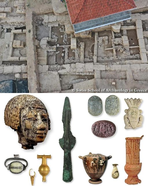 Excavations at Artemis Amarynthos sanctuary reveals evidence of animal sacrifices