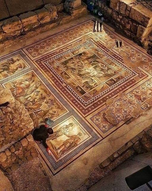 This Is Not A Huge Carpet But The World’s Largest Mosaic Unearthed In Turkey