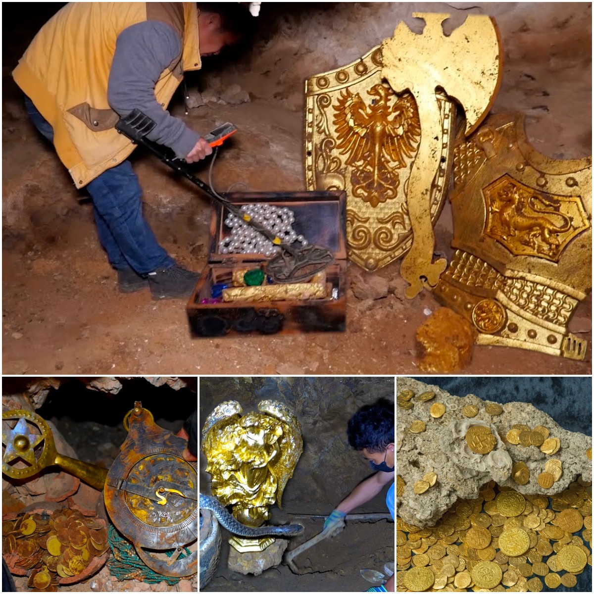 Unveiling the Enigma: Exploring the Secrets of the mуѕteгіoᴜѕ ‘Gold Cave’ and Its Concealed Riches
