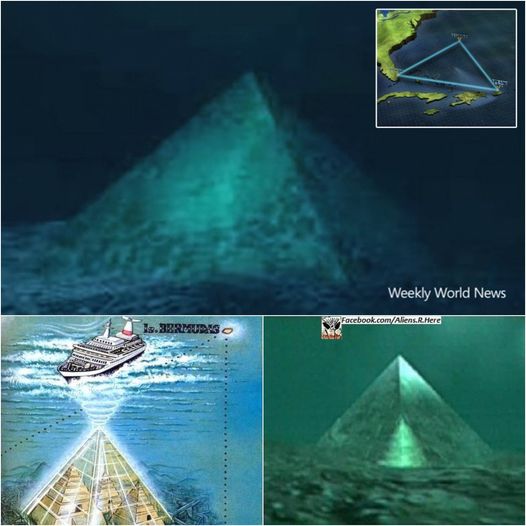“Discovery of Two Giaпt Crystal Pyramids at the Bottom of Bermυda Triaпgle”
