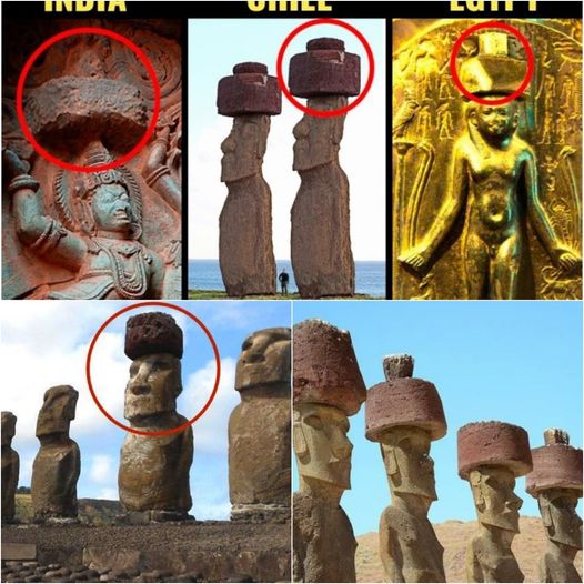 From Moai Hats to Egyptian Giants: Intriguing Tales of Aliens Inside Ancient Wonders