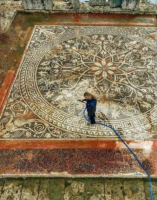 One of the Largest Pre-Roman Mosaics Ever Found: A Testament to the Power of the Kingdom of Macedonia