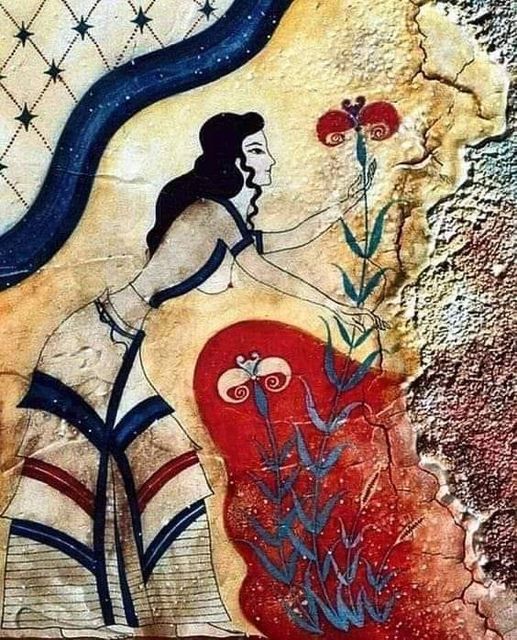 The Minoan Lady Fresco of Akrotiri: Timeless Elegance in Aegean Art