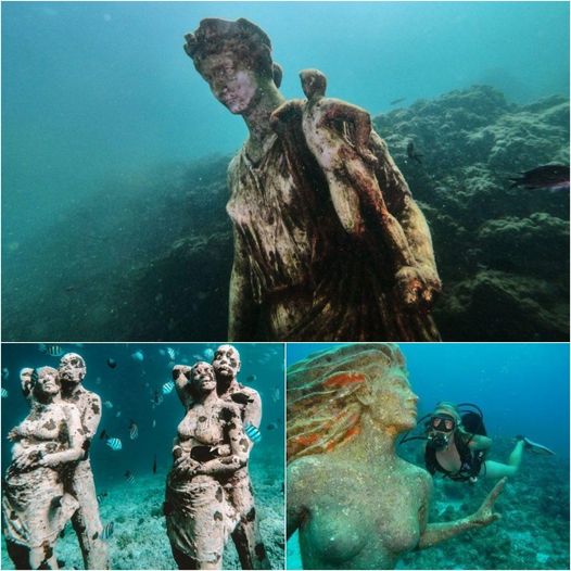 "Submerged Splendor: The Astounding Unveiling of a Massive Ancient Roman Metropolis Beneath the Waves"
