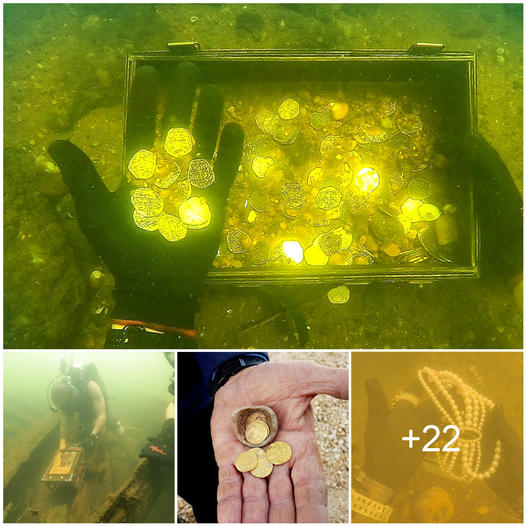 “Found” Gold Coins While Scuba Diving Sunken Ship! (Explored for Treasure)