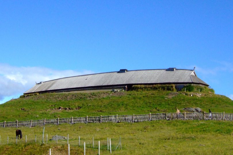 The Lofotr Viking Museum in Norway is home to a large reconstructed chieftain’s longhouse. 
