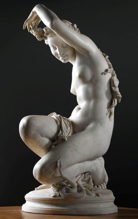 Eve by Jean-Baptiste Carpeaux (1866): A Masterpiece of Grace and Symbolism at the Petit Palais Museum